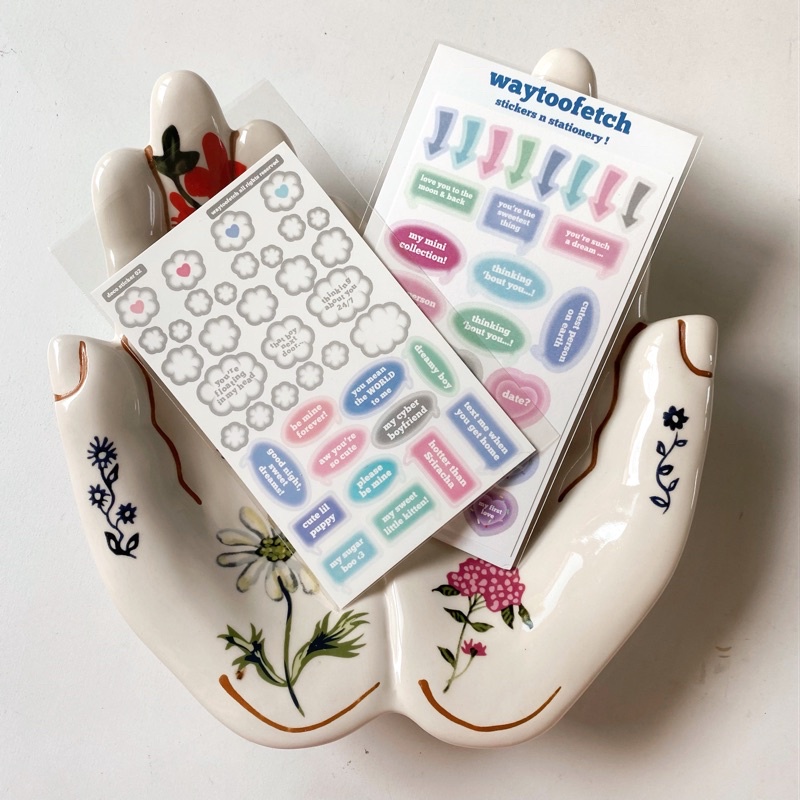 

WAY TOO FETCH DECORATION STICKERS