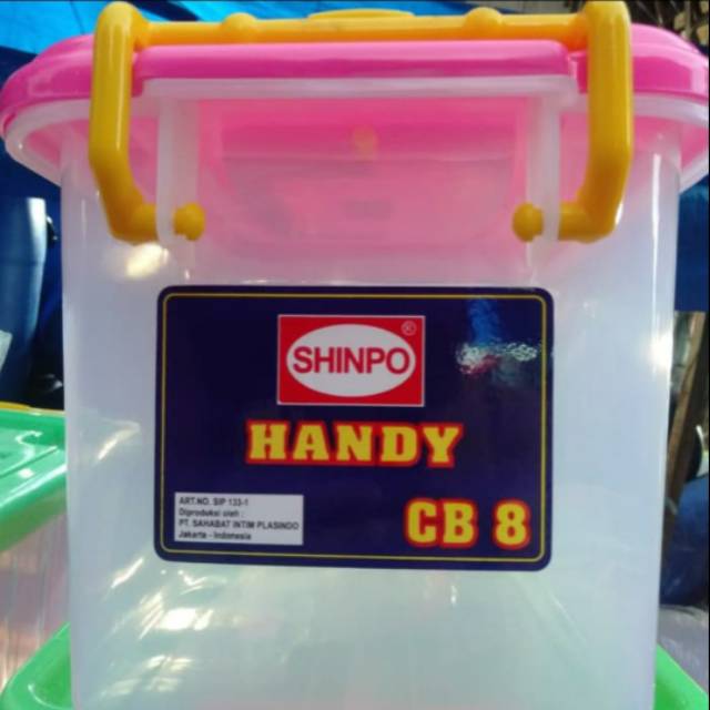 SHINPO - Handy – SIP 133-1 CB 8 -Container Box 8 Liter SHINPO