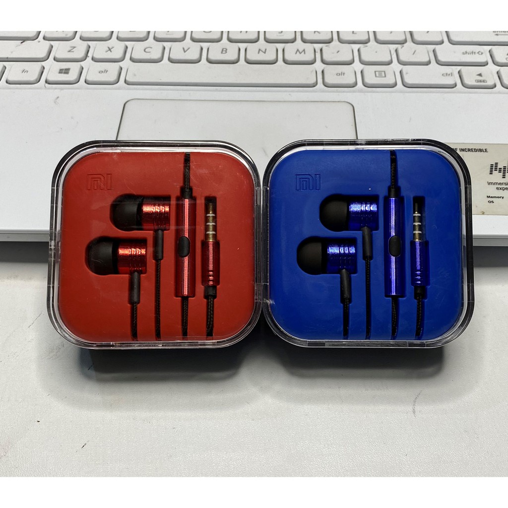 XIAOMI ORIGINAL HEADSET / EARPHONE MI/ HANDFREE MI PISTON 2 SUPER BASS/HANDSET MI MEGA BASS