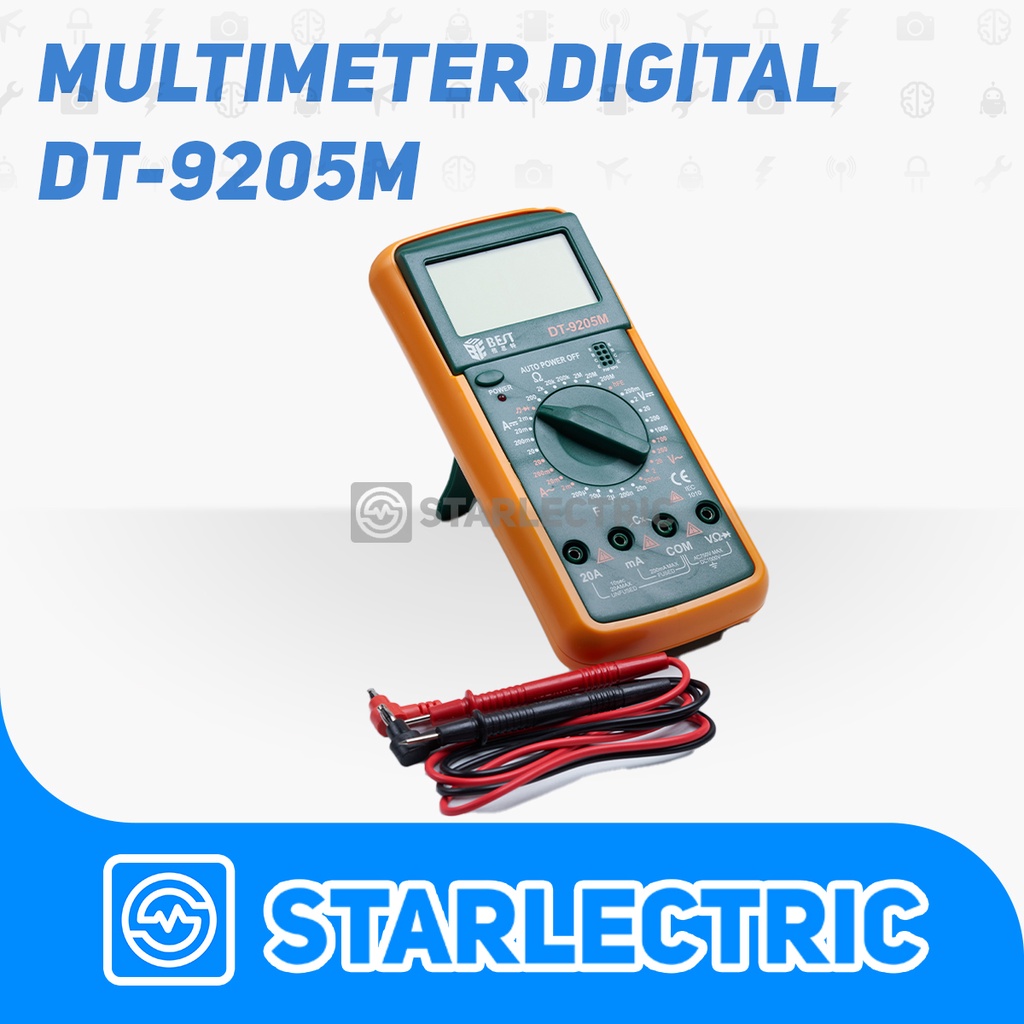 Multimeter Digital DT-9205M DT9205M DT 9205