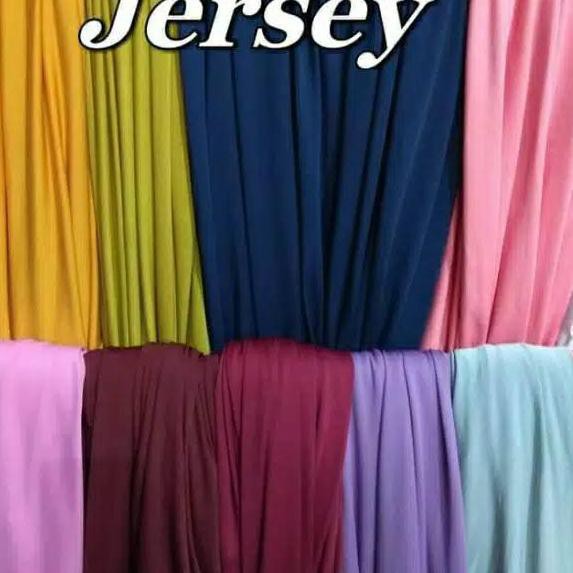 2JEI Bahan jersey. Kain jersey pum. Kain jersey korea. Kain jersey spandex. Bahan spandek - meteran