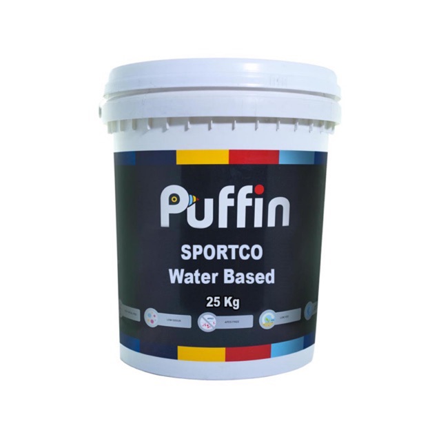 Puffin Paint Cat  lapangan waterbased Puffin Sportco 5kg 