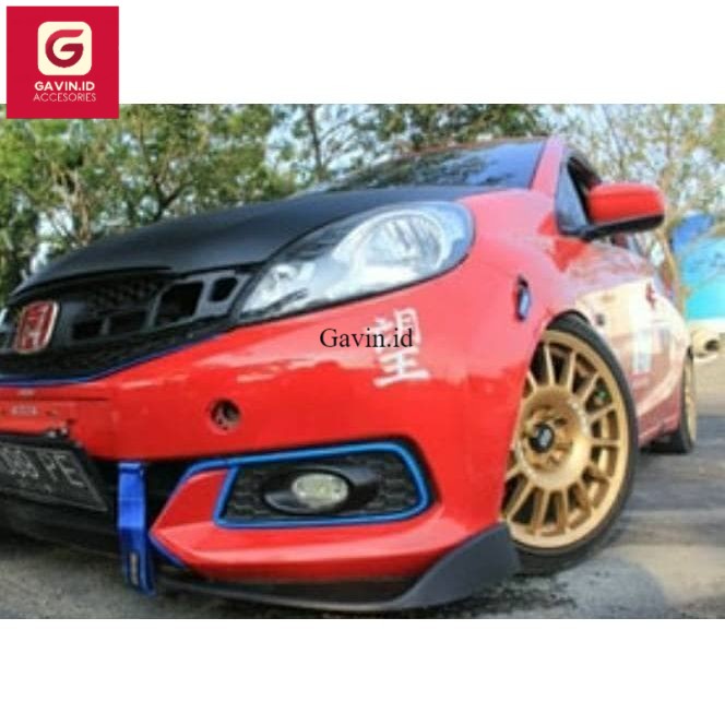 Winglet Bemper Depan Brio Universal Winglet Depan Diffuser Bumper depan mobil