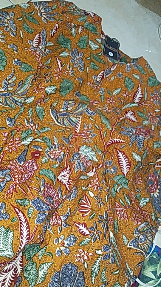Blouse Batik Kerja Motif 3 Negri Atasan Baju Wanita Blus Batik Cewek Blouse Kerja Wanita Murah Solo