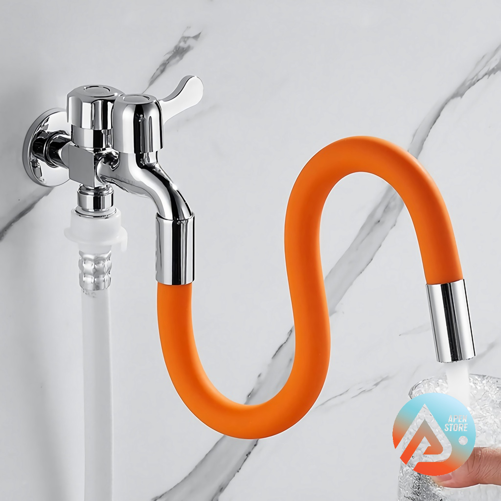 APEN SAMBUNGAN KRAN AIR SELANG FLEKSIBEL ELASTIS UNIVERSAL 360