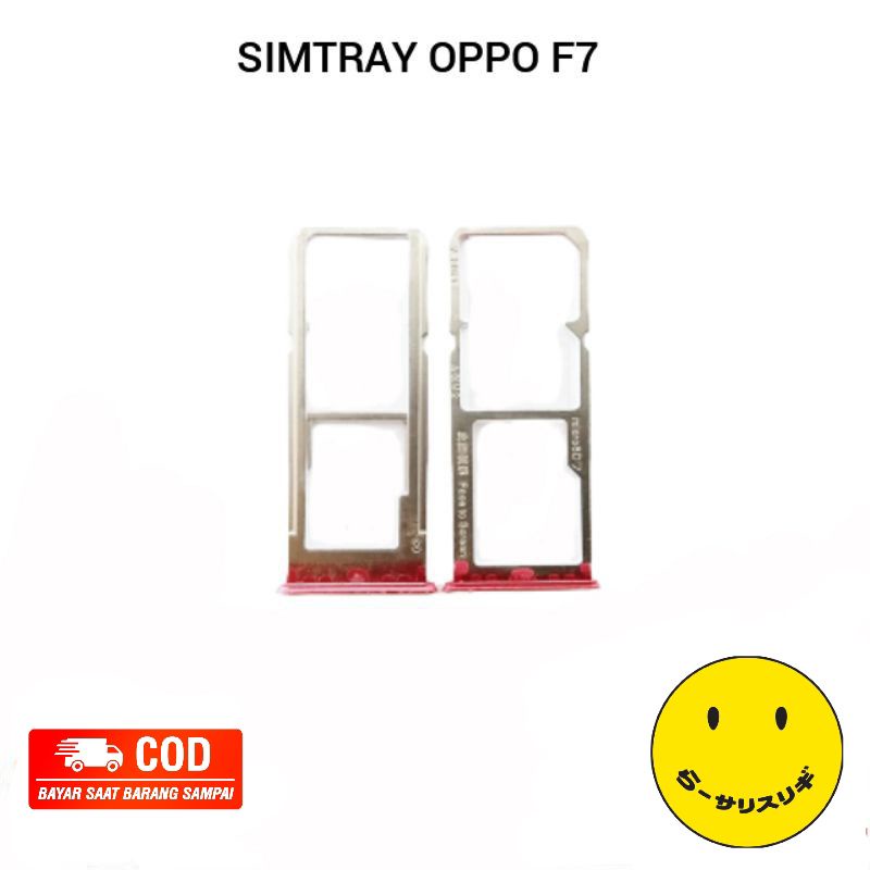 SIMTRAY SIMLOCK SLOT SIMCARD TEMPAT KARTU SIM /SIMCARD FOR OPPO F7 ORI