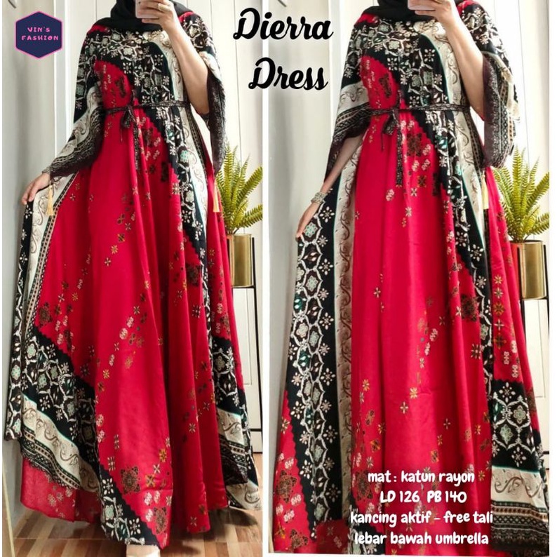 dierra dress by vin's  fashion