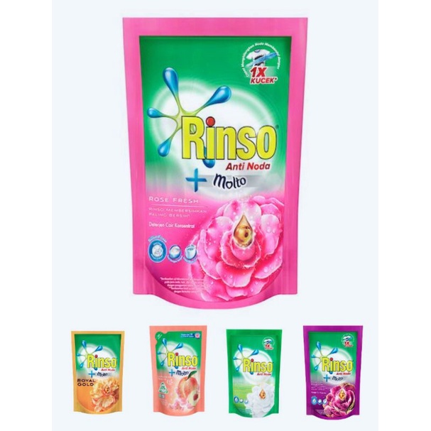 Rinso Molto Deterjen Cair 750 ml