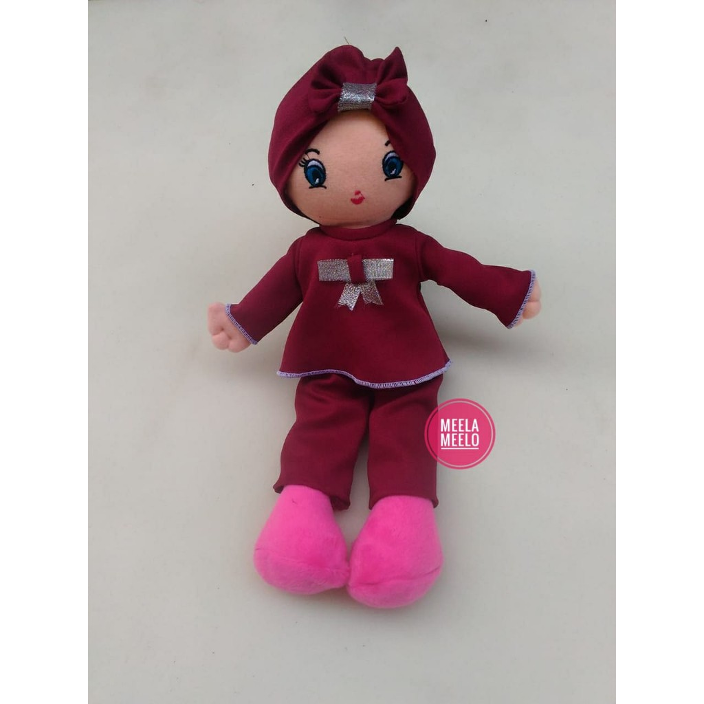 Boneka Muslimah Turban Lucu