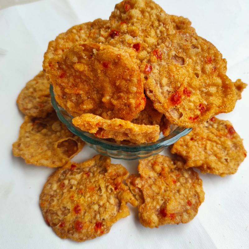 KRIPIK TEMPE BULAT PEDAS MANIS ORIGINAL 150 GRAM ENAK RENYAH