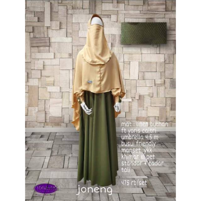 GAMIS SET JONENG RH size XS