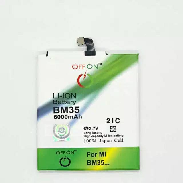 Baterai Batrai Batere Double Power OFFON Xiaomi BM35 Mi4C Batre Xiaomi BM 35 Mi 4C