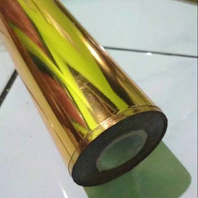 Prada / foil gold, emas dan silver