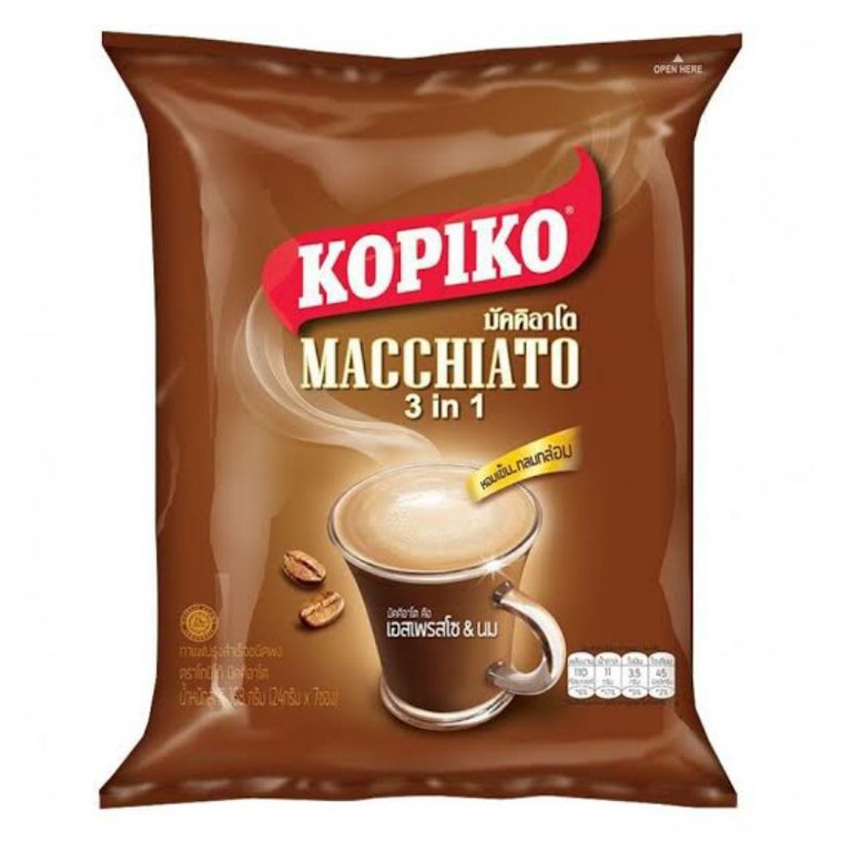 

Kopiko Macchiato / Brown Sugar / LA White