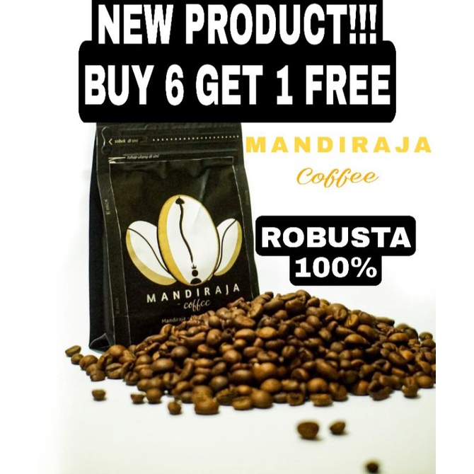 

New Product, Kopi Robusta Mandiraja, Robusta Coffee, Green Bean Robusta, Roast Bean Robusta.