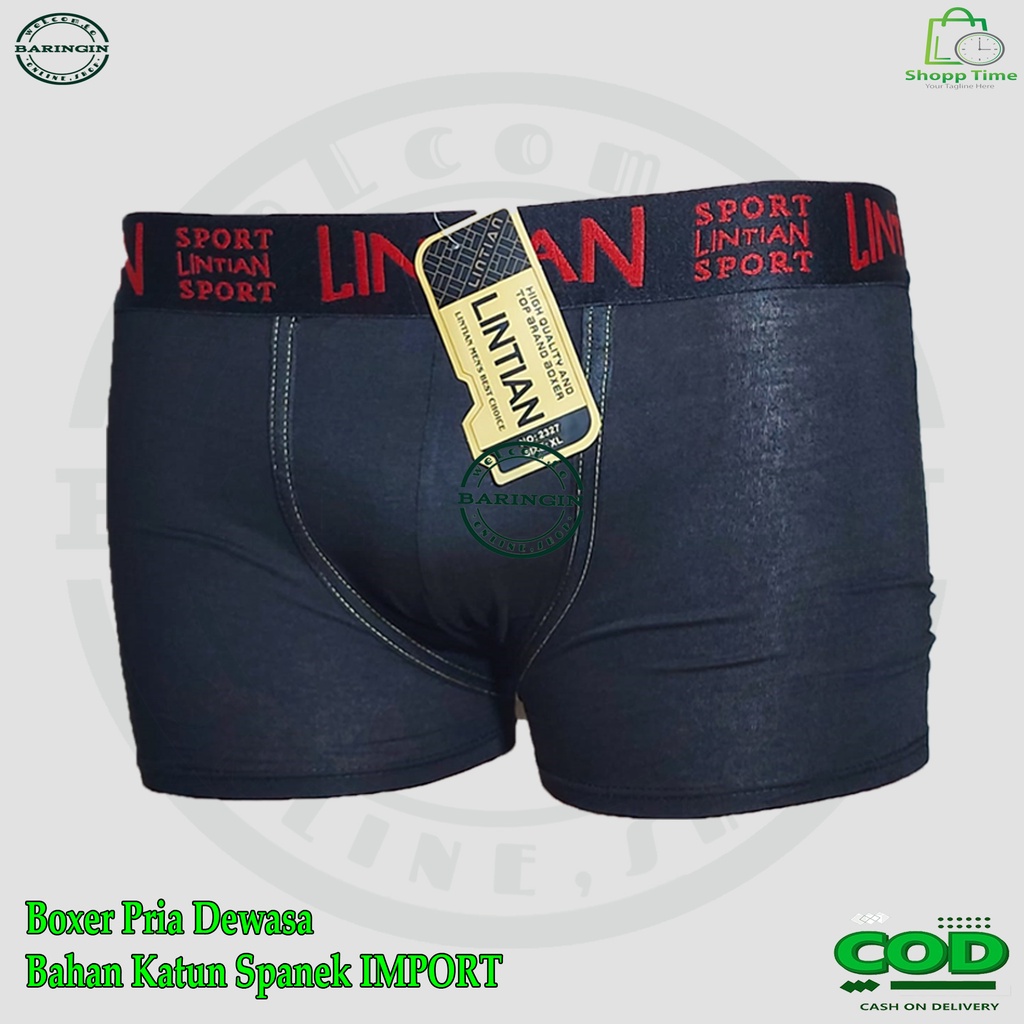 Boxer pria dewasa [ ISI 6 PCS ] boxer dewasa laki laki-Boxer cowok dewasa-Boxer cowok distro-Celana dalam pria