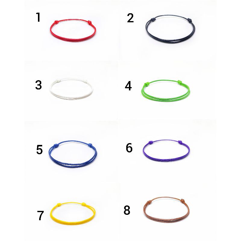 Gelang tali korea simple
