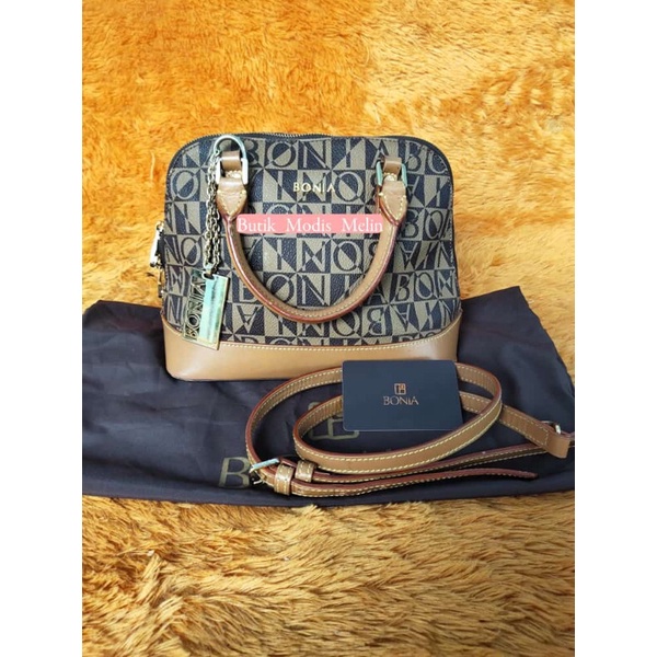 TAS WANITA BONIA PRELOVED ORIGINAL ALMA SIZE S