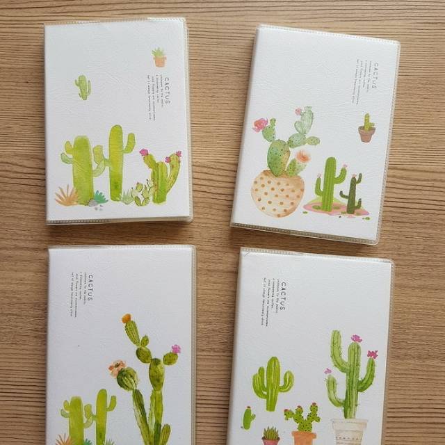 

Note book Mini Kaktus Bersampul Plastik