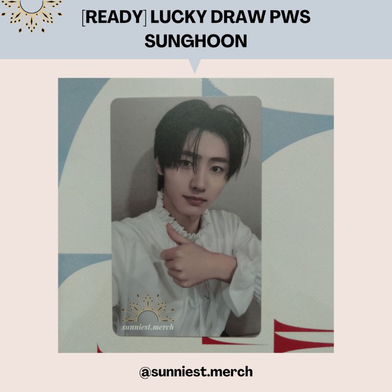 LUCKY DRAW D:A SUNGHOON PWS || LD D:A SUNGHOON PWS