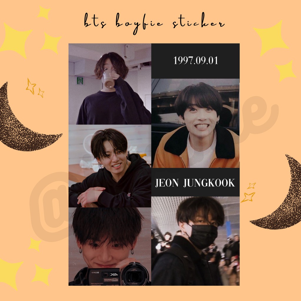 BTS AESTHETIC BOYFIE STICKER
