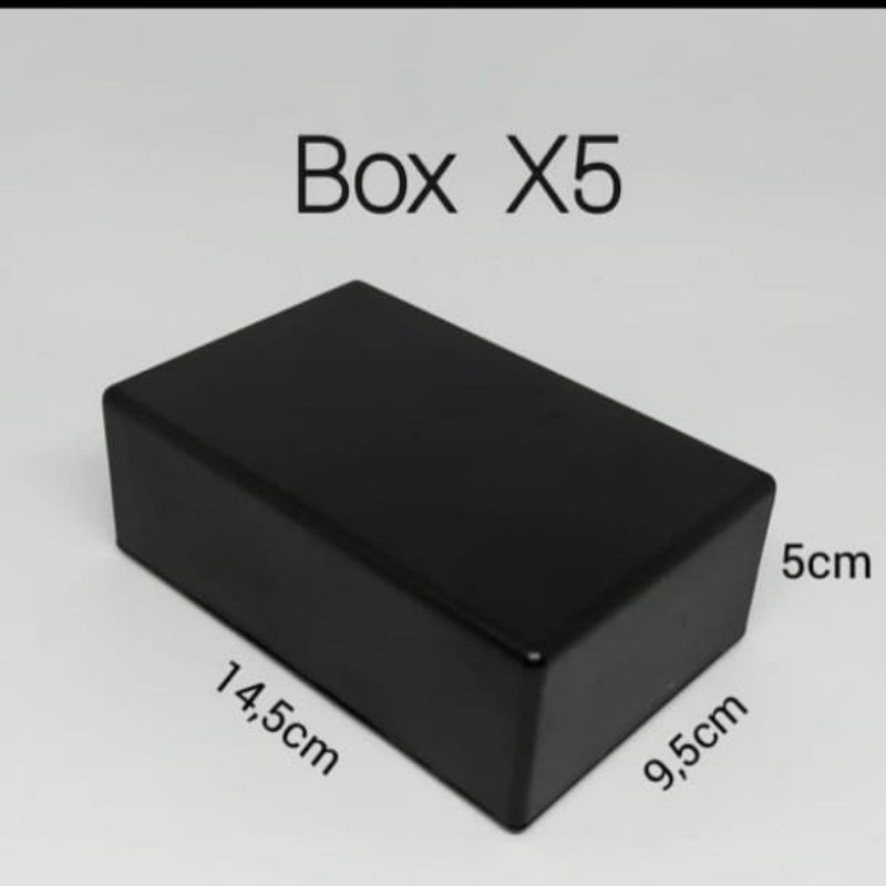 

bos x5, box polos hitam