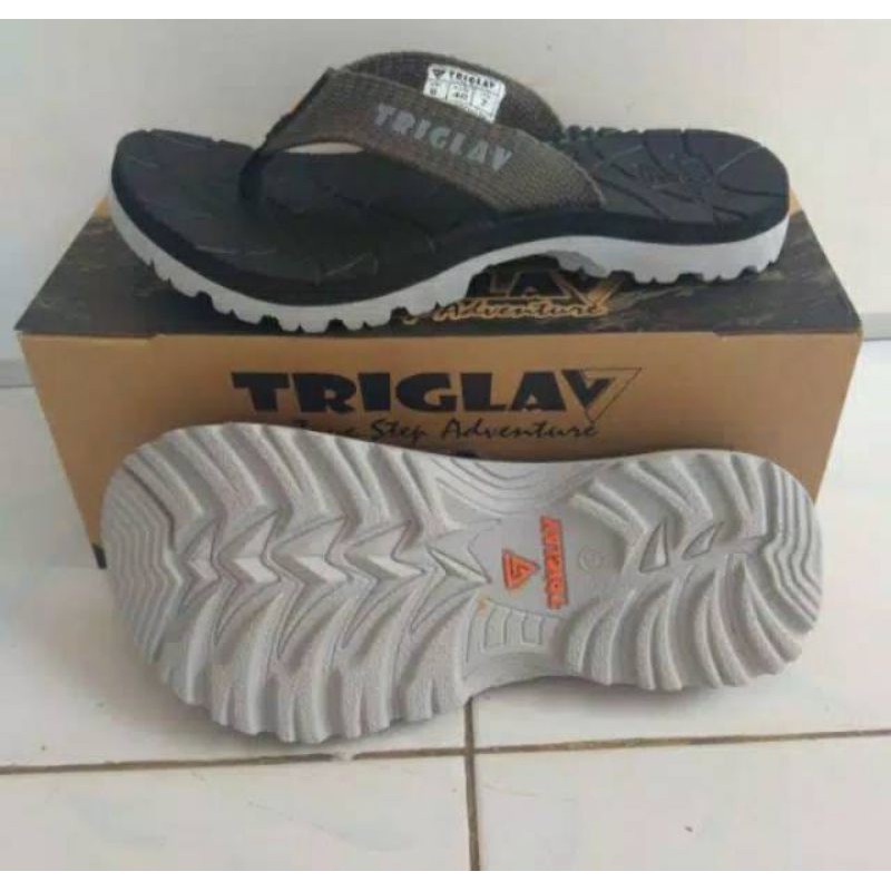 Sandal Pria Triglav Premium Original Sendal Gunung Pria Model Jepit Casual Pro