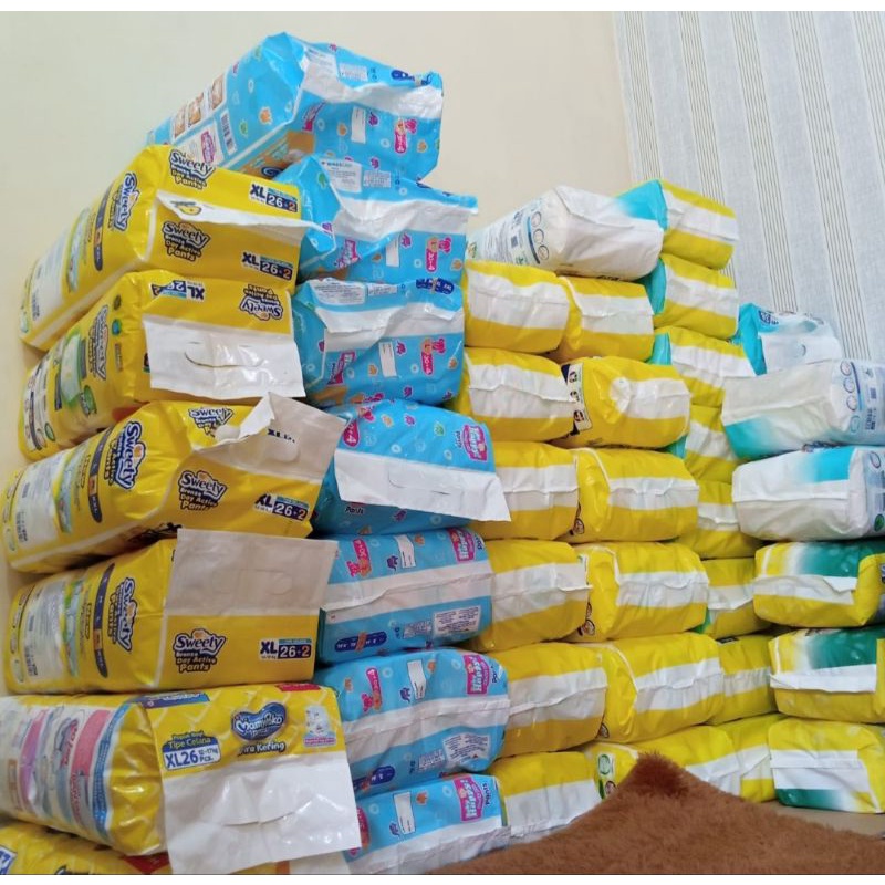 Pampers Bronze sweety & Silver S/M/L/XL/XXL