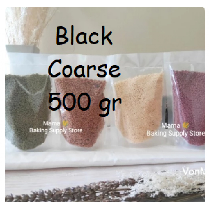 

LA KREIVA 500 gr Coarse Black Crumble