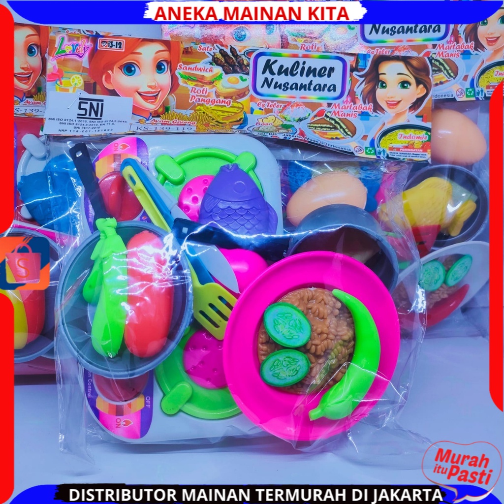 PROMO Mainan Anak Masak Masakan Dapur Set Mainan Anak Perempuan