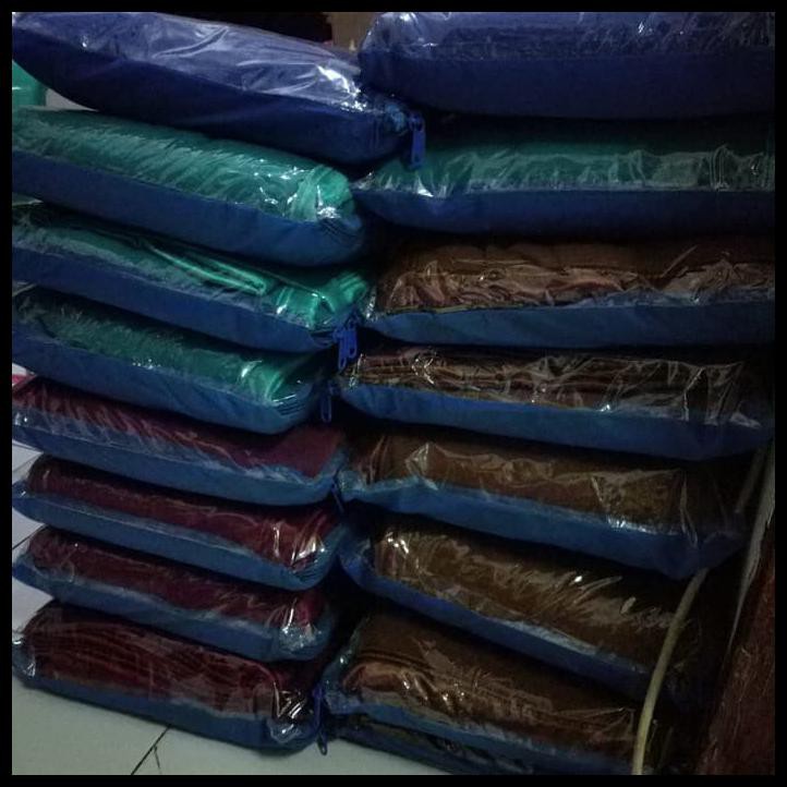 ekt2 selimut polos non merk yatis blanket - merah cabai q4nf