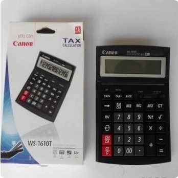 

calculator canon WS-1610T
