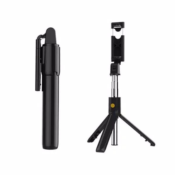 Tongsis Bluetooth Selfie Stick Remote Bluetooth Tripod K07