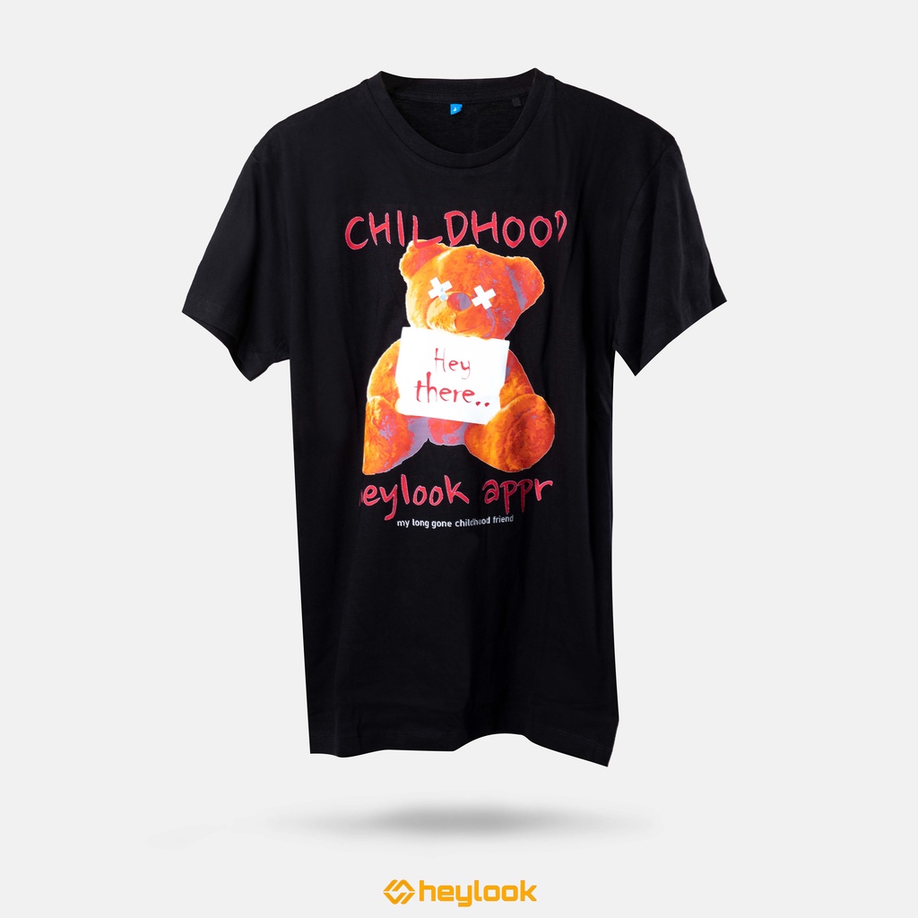 HEYLOOK Project - Hey There | T-Shirt Pria Wanita | Kaos Pria Wanita Unisex