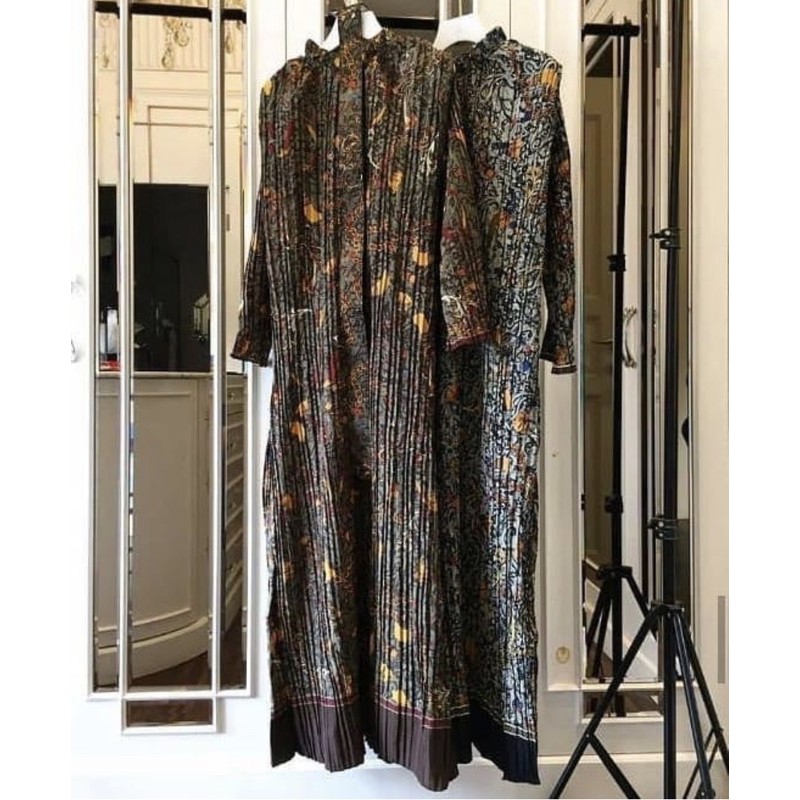 gamis plisket import