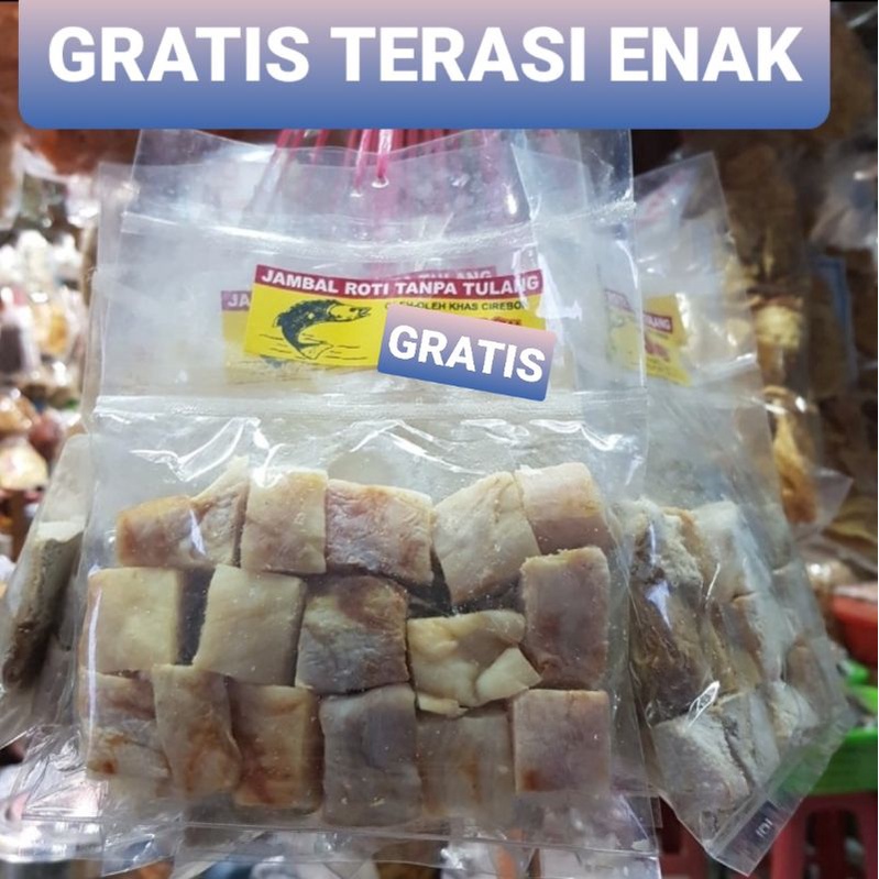 

JAMBAL ROTI TANPA TULANG GRATIS TERASI KHAS CIREBON