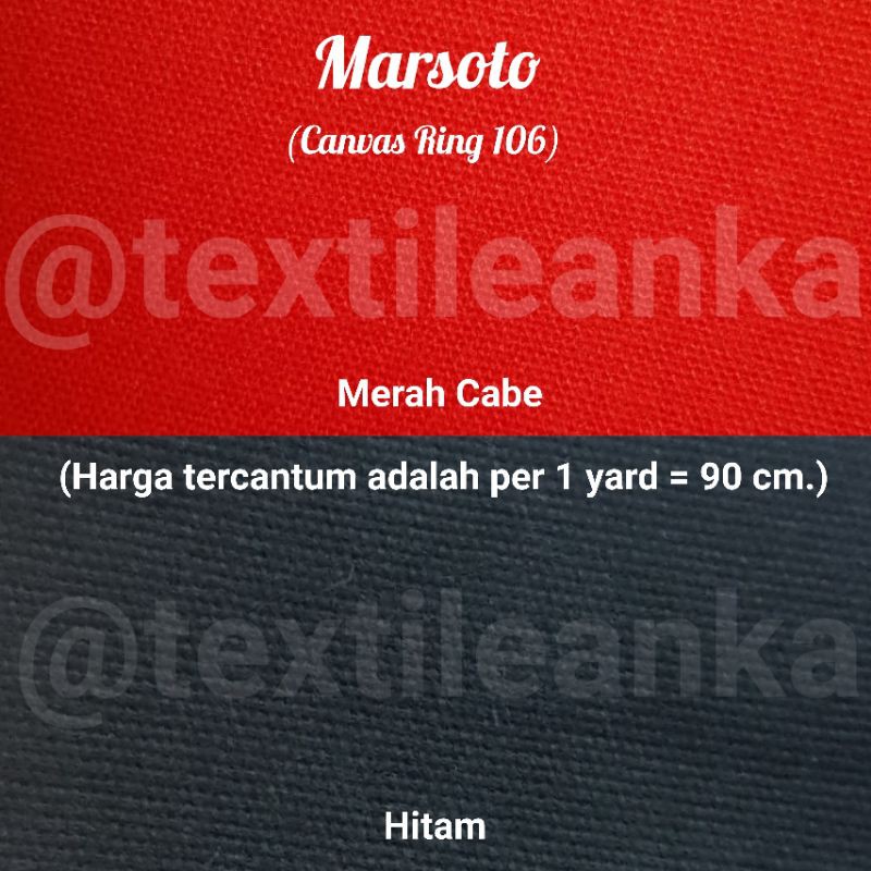 Kain Marsoto Canvas Marsoto Kain Kanvas Marsoto Per Yard Bahan Topi Bahan Jaket Kanvas Grosir