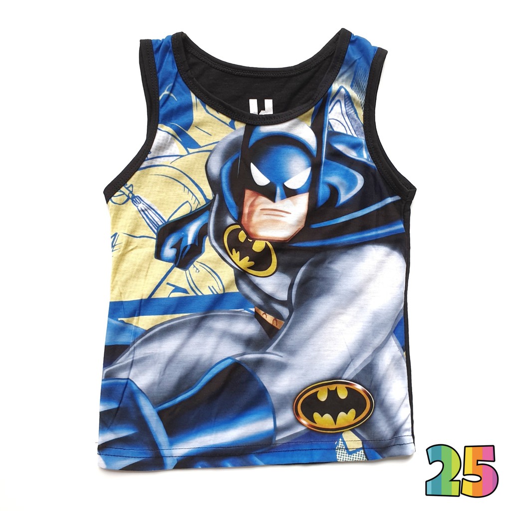 FURO Kaos Kutung Singlet Anak LakiLaki SUPERHEROES