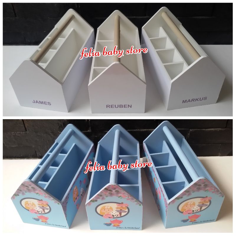 

HOUSE PENCIL CASE Kotak Pensil Kayu PEN HOLDER ORGANIZER BOX