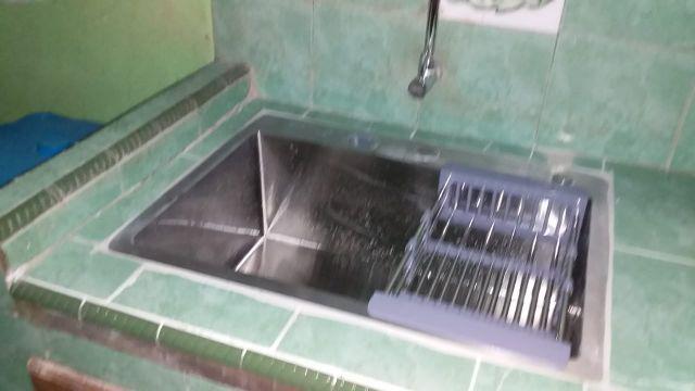 Sink Bolzano Kitchen Sink Bak Cuci Piring 1 Lubang Bolzano 6045 Wastafel