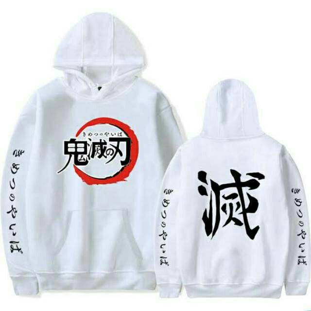 HOODIE JUMPER DEMON SLAYER KIMETSU NO YAIBA/HOODIE ANIME KIMETSU NO YAIBA DEMON SLAYER