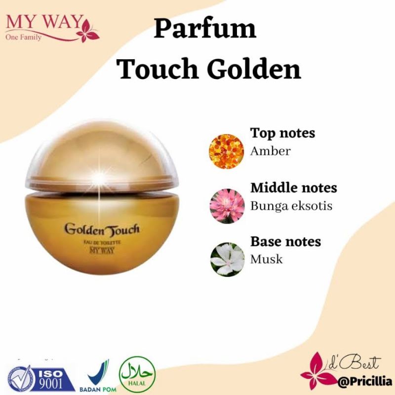 Golden Touch My Way Eau De Parfum