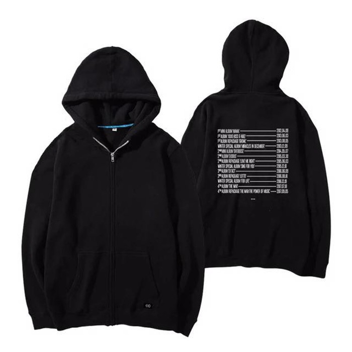 Hoodie zipper Exo ElyXiOn