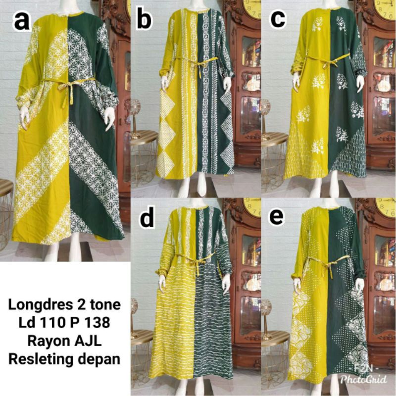 Longdrees, daster bandung, daster solo, daster bali, grosir daster, renda pekalongan