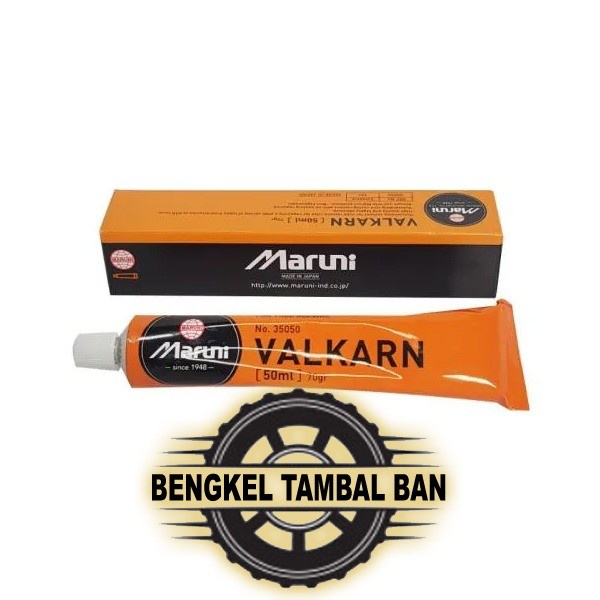 Maruni Lem Tambal Ban Dalam 50ml Valkarn 50cc