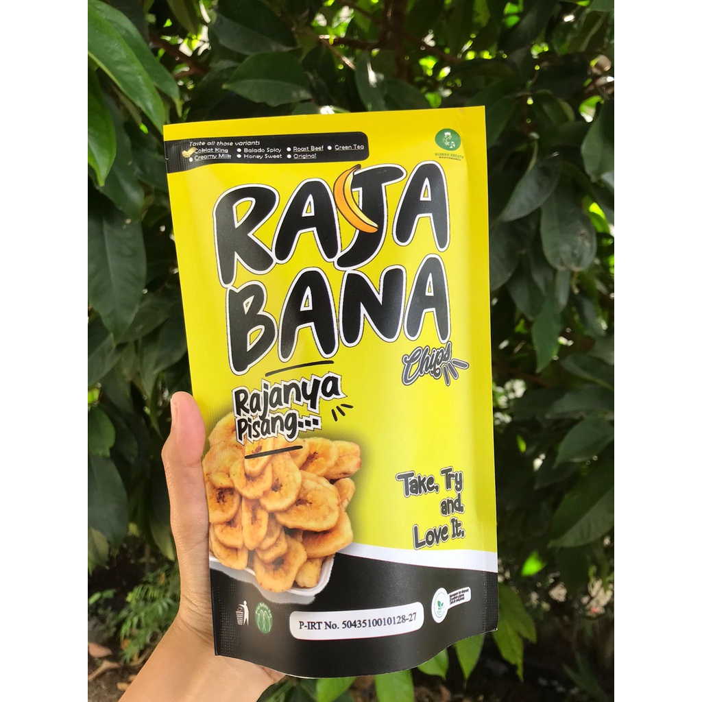 

[TERMURAH] Keripik pisang Balado Rajabana chips