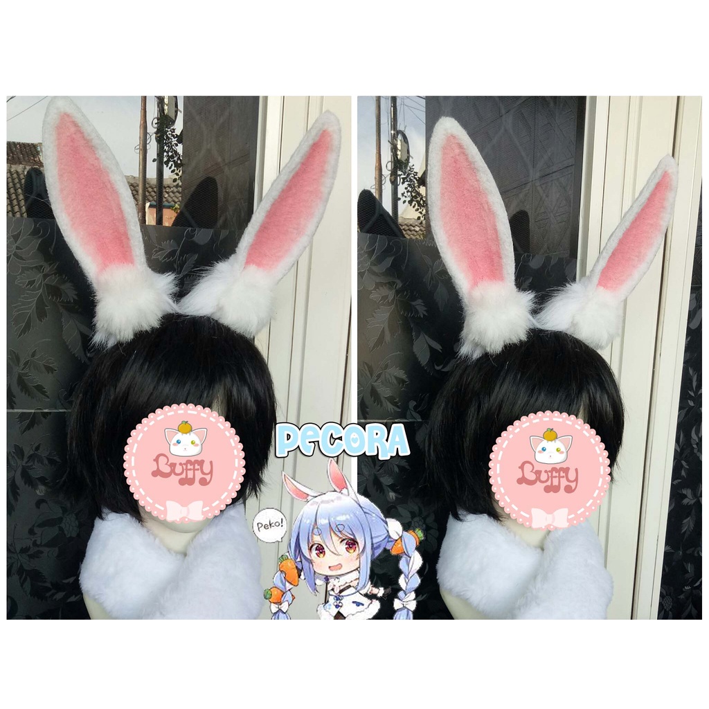 Bando realistic rabbit character game anime hololive vtuber cosplay amiya pecora