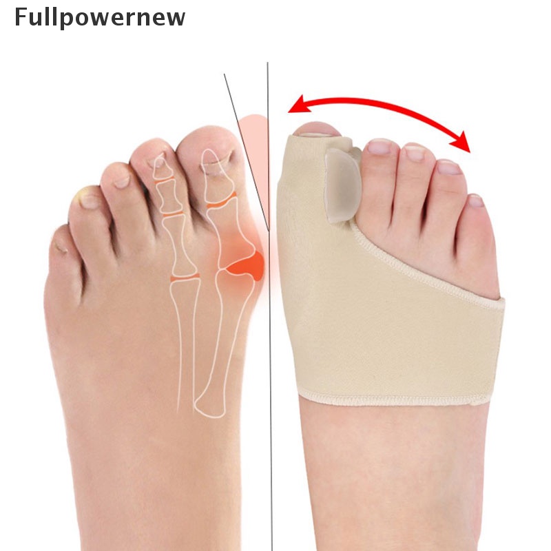 (FULL) 2pcs Strap Ortopedi Korektor / Pemisah Jari Kaki Hallux Valgus / Bunion