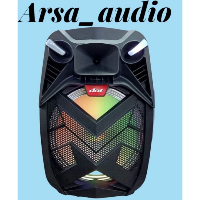 SPEAKER DAT DT 1507 SPEAKER PORTABEL BLUTOOTH SPEAKER TROLLY SPEAKER MITTING SPEAKER TROLLY SPEAKER 
