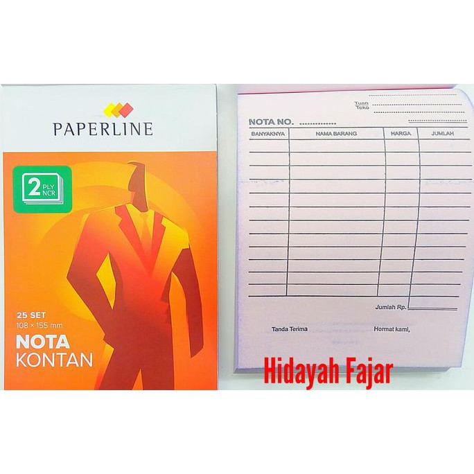 

Nota kontan 2 rangkap - Paperline
